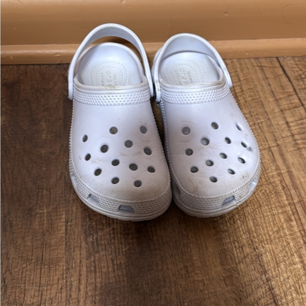 CROCS Kids White Water Shoes